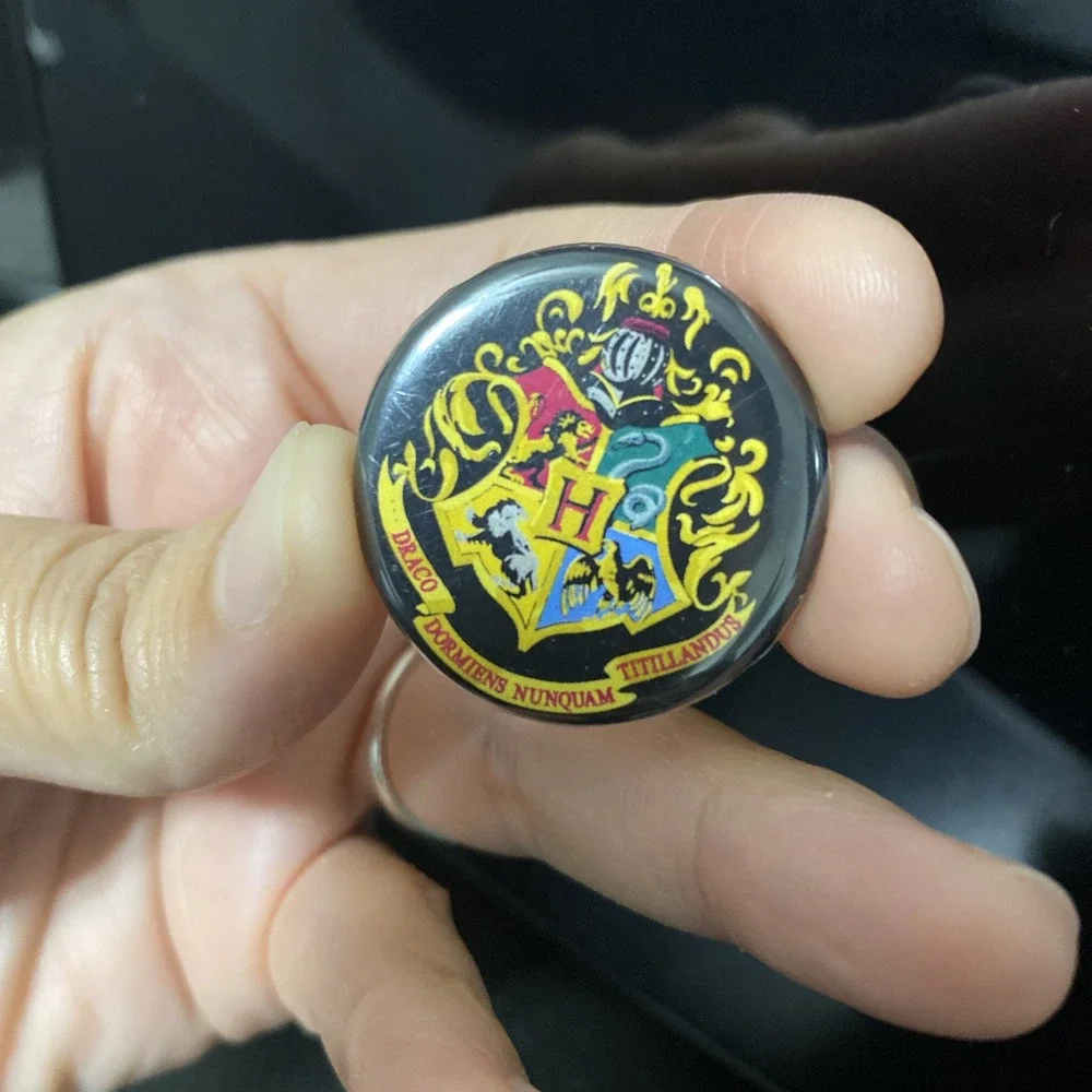 Harry Potter Hogwarts‎ Houses Themed Metal Button Pin 1.25